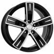 КиК Онегин (КС472) W8 R18 PCD5x112 ET39 DIA66.6 алмаз черный